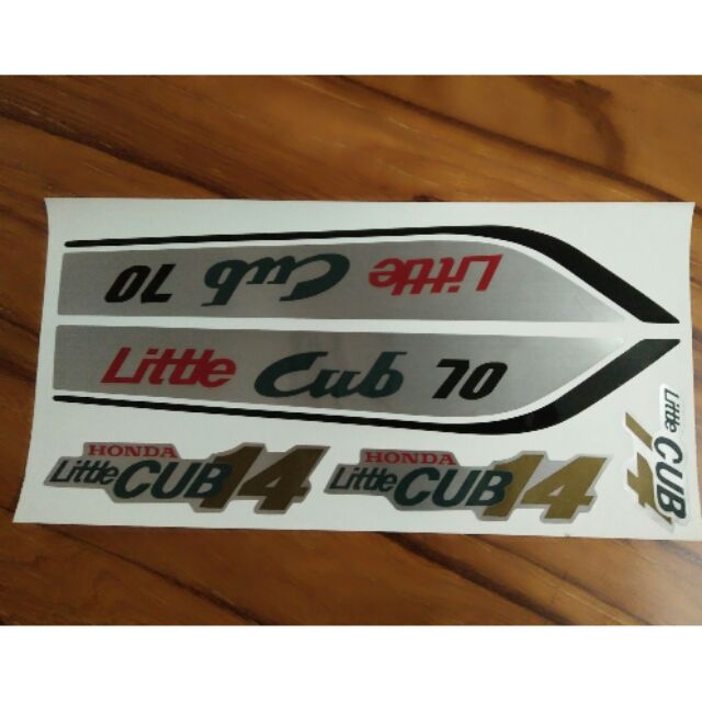 Bộ tem honda Little Cub 70 hàng nhập Thái Lan