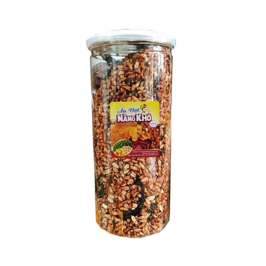 Gạo lứt rong biển ăn liền 300gr phù hợp cho chế độ ăn kiêng giảm cân | Đồ ăn vặt Nàng Khô