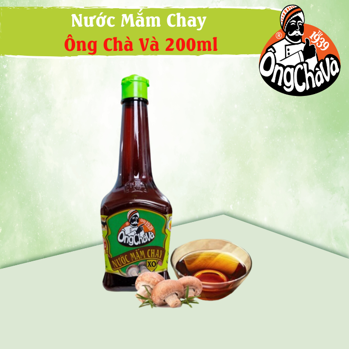 Ong Cha Va Vegetarian Fish Sauce 200ml