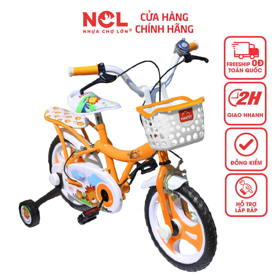 Xe Đạp Trẻ Em Nhựa Chợ Lớn 12 inch K102 Dành Cho Bé Từ 2 - 3 Tuổi - M1790-X2B