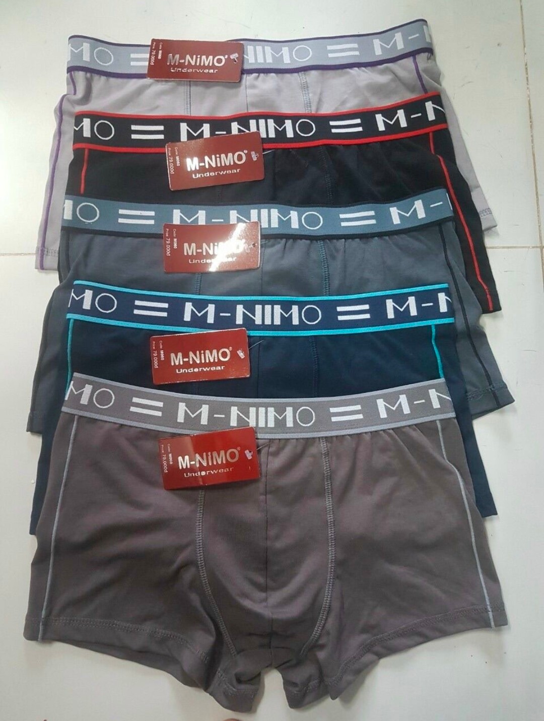Quần lót đùi nam M-NIMO thương hiệu Việt Nam loại 1 quần sịp đùi cotton co giãn 4 chiều cao cấp đủ màu đủ size
