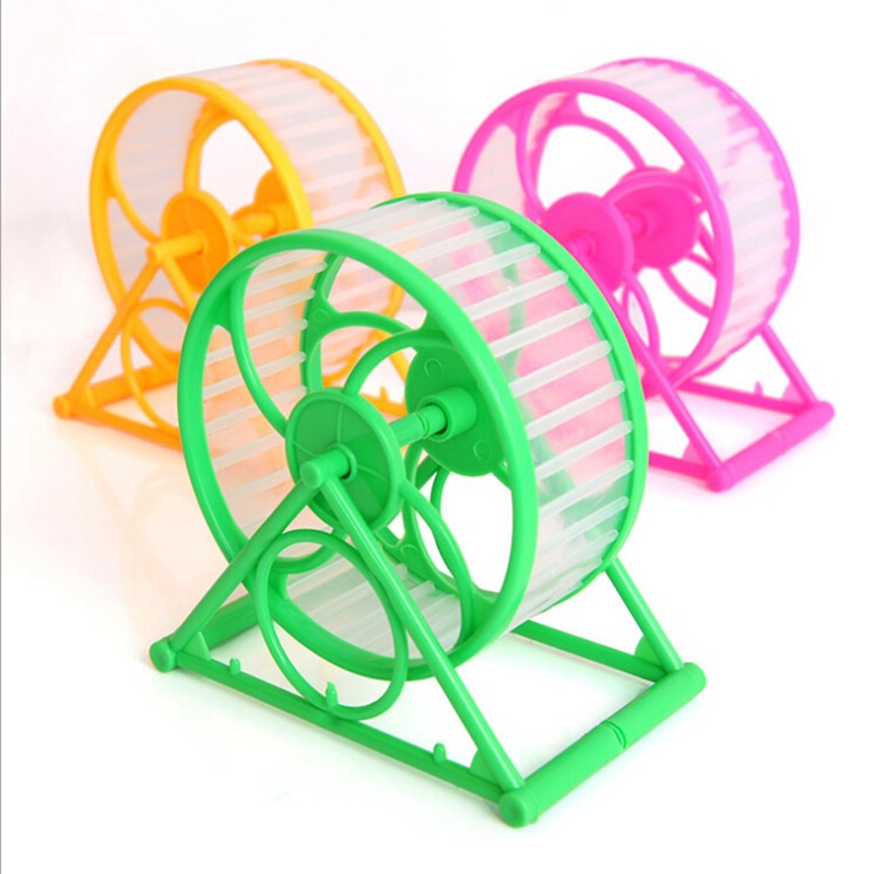 Bánh xe nhựa Hamster, đồ chơi Hamster, cao 12cm, 14cm