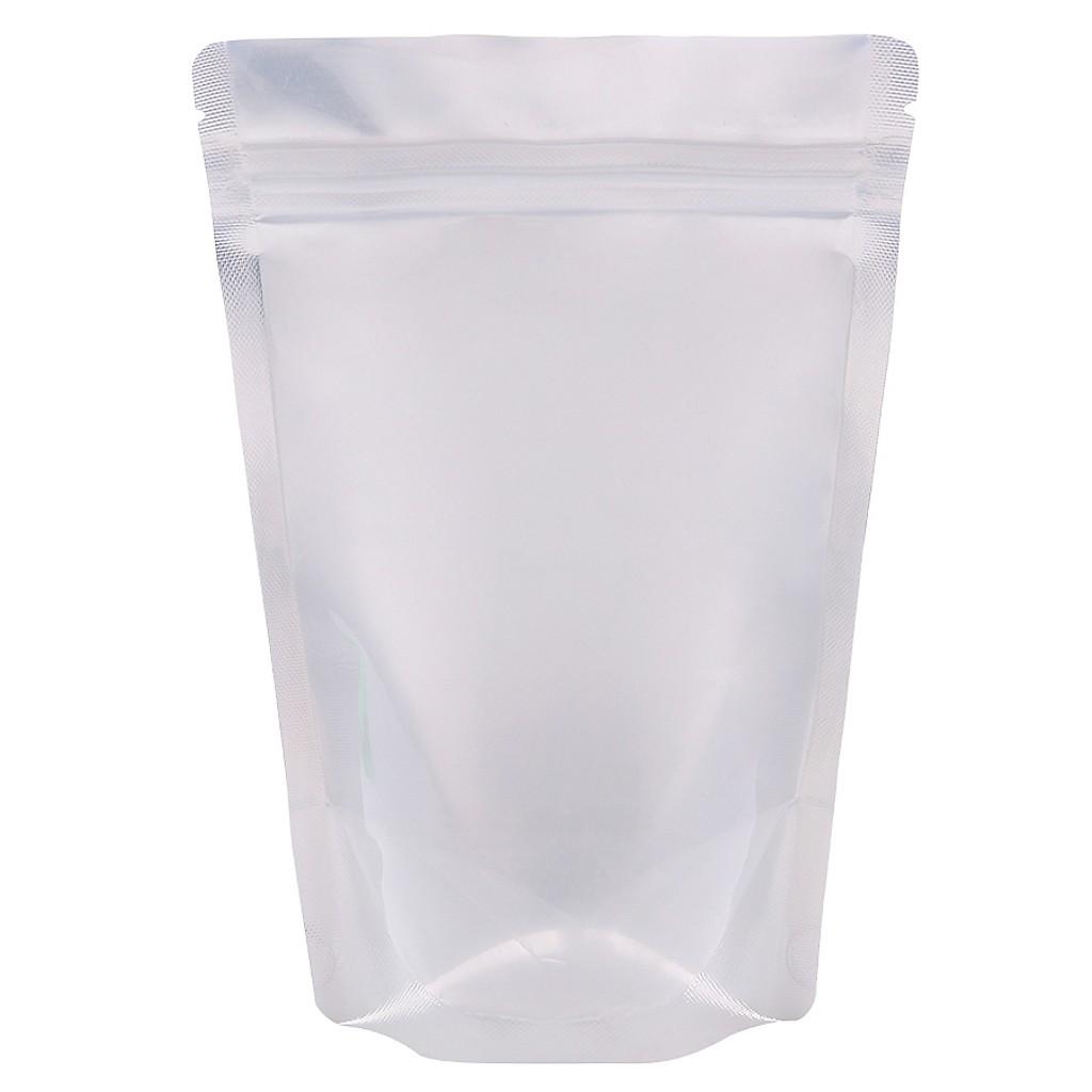 1 Kg túi zip bạc (một mặt trong) nhiều size  tùy chọn