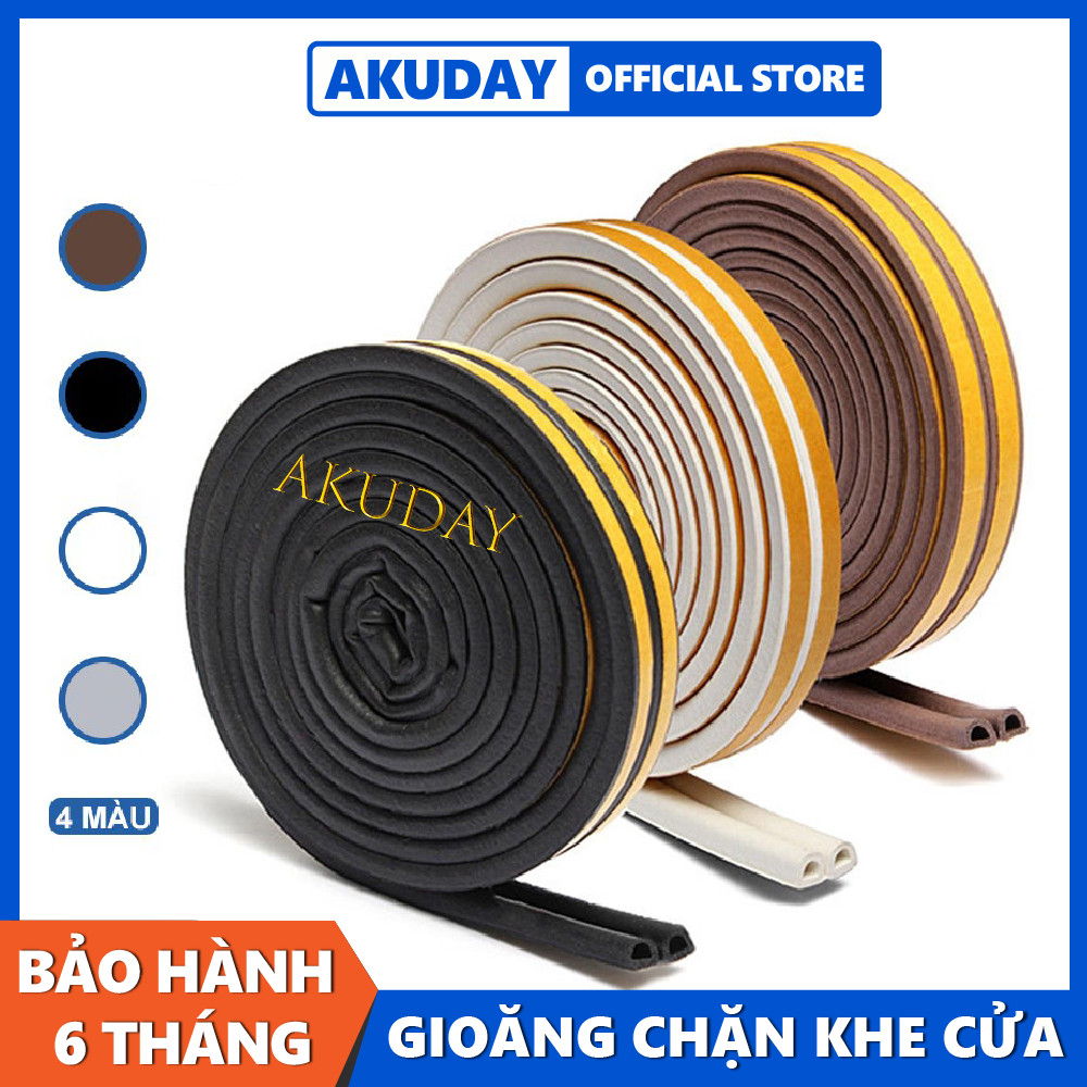 Ron Gioăng cao su chống ồn cánh cửa chống va đập cách âm, cách nhiêt, chống bụi bẩn ngăn nước, phù hợp mọi loại cửa