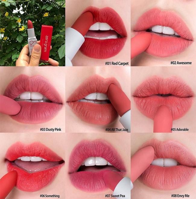 Son Lì Siêu Mịn Romand Zero Gram Lipstick
