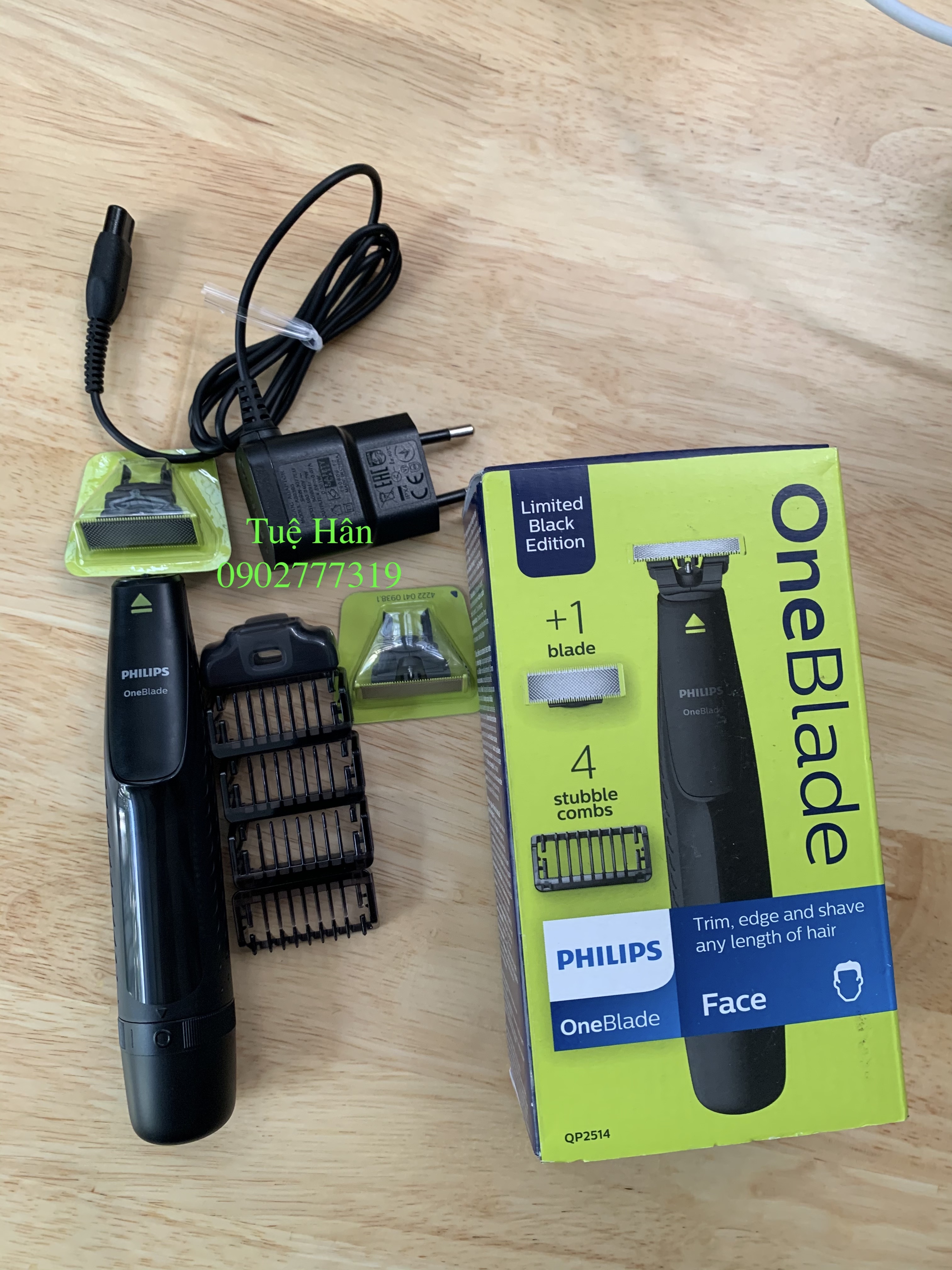 Máy cạo râu OneBlade, tặng kèm 1 lưỡi cạo thay thế. Made in Germany