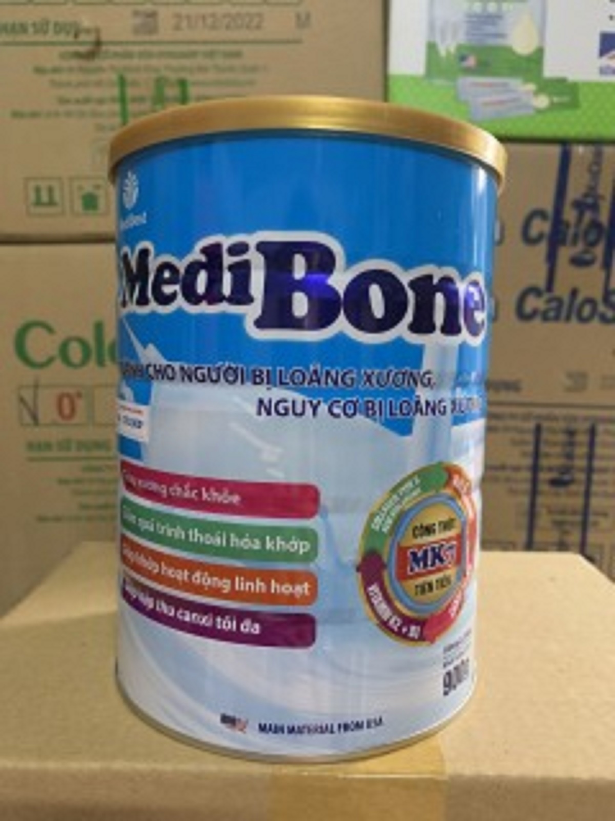 Sữa Bột Chillax Canxi Medibone 900g