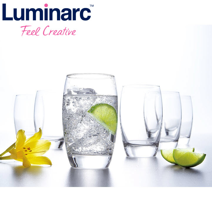 Bộ 6 ly cao thủy tinh luminarc salto 350ml - g2560