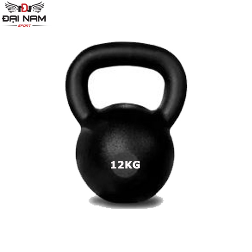 Tạ Bình Vôi,Tạ Kettlebell 12kg Gang Đúc Nguyên Khối Chính Hãng Đại Nam Sport