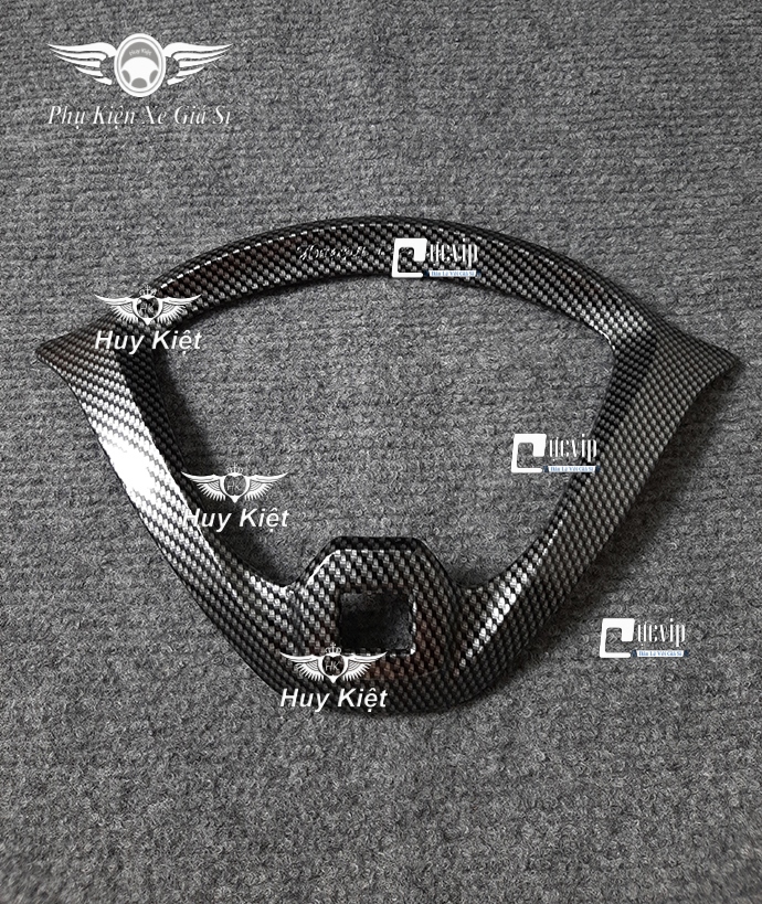 Ốp đồng hồ vision 2014 - 2019 sơn carbon ms2390