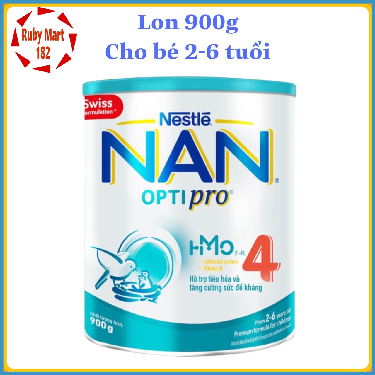 Sữa bột nan optipro số 4 lon 900g
