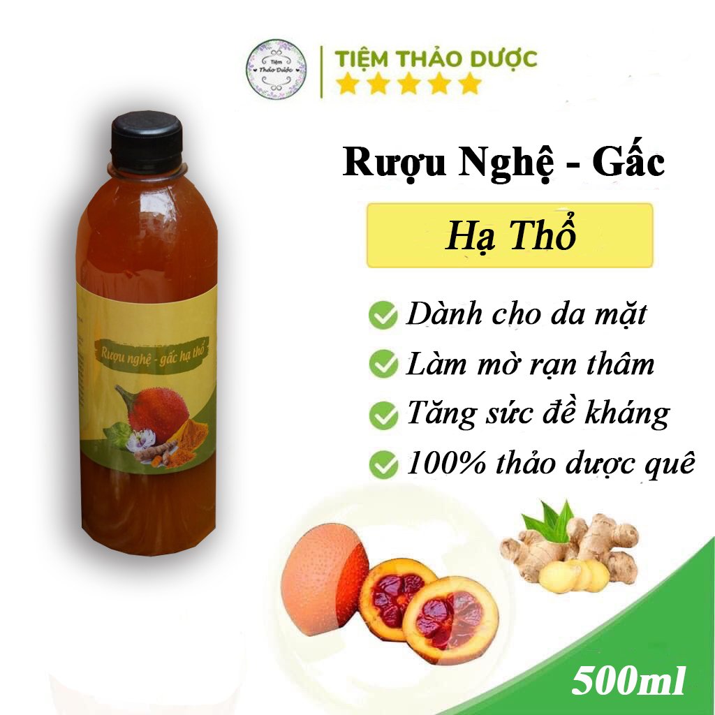 Cốt Nghệ Gấc Hạ Thổ (Dành cho da mặt)