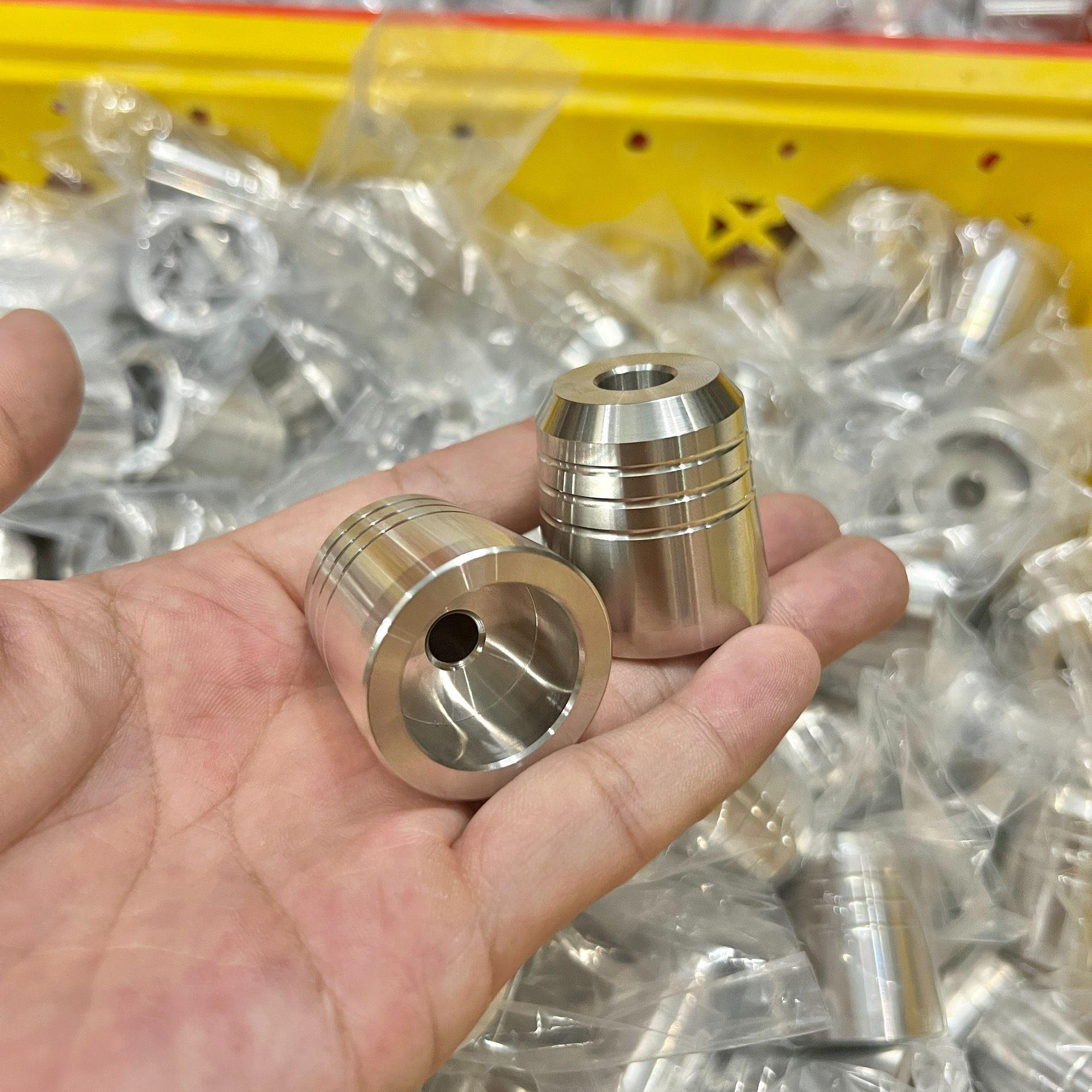 Gù chụp gù tay lái 300gram inox304 AB vario vision chống run cho tay lái