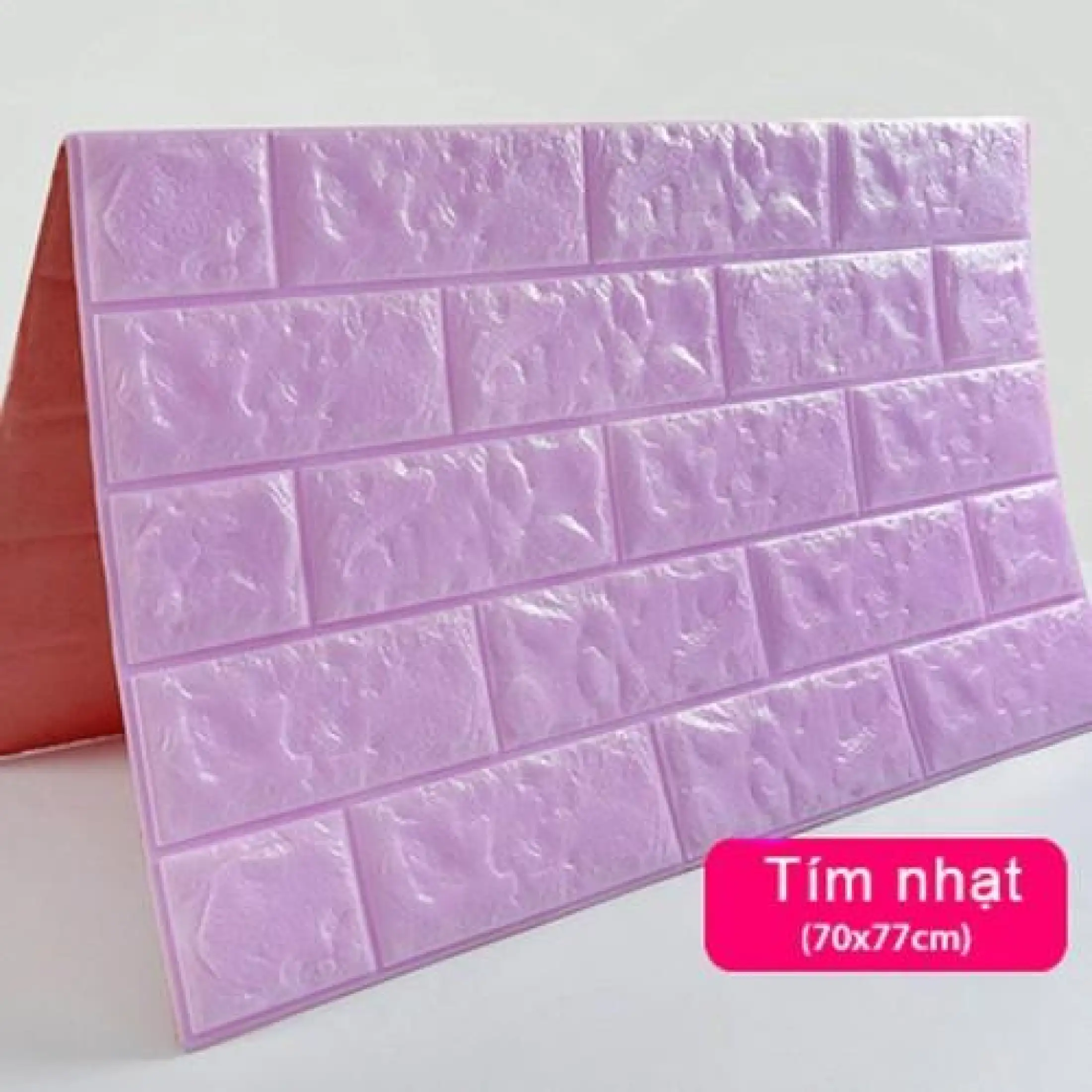 COMBO 10 miếng xốp dán tường siêu dính cách âm cách nhiệt 3D giả gạch COMBO 10 miếng xốp dán tường siêu dính cách âm cách nhiệt 3D giả gạch