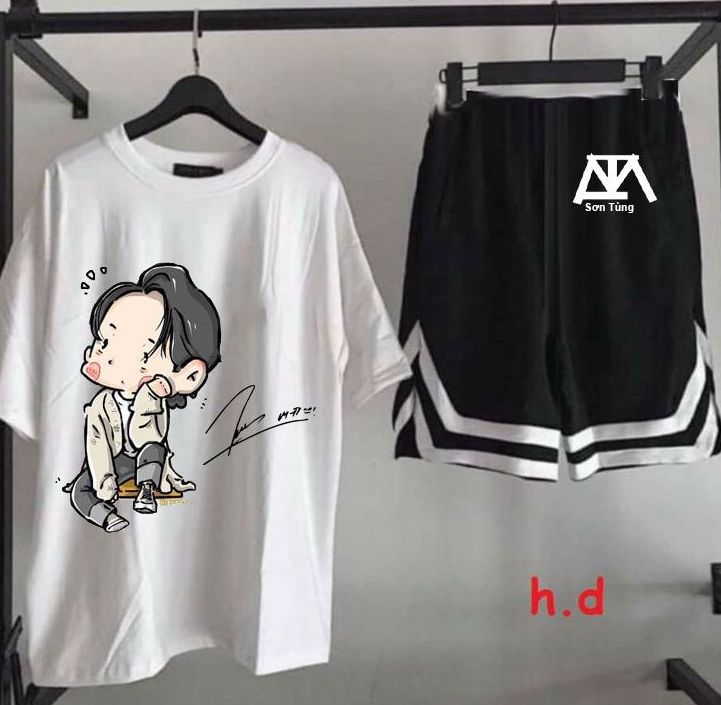 Sét Bộ Quần Sơn Tùng , Áo Thun Sơn Tùng M-TP