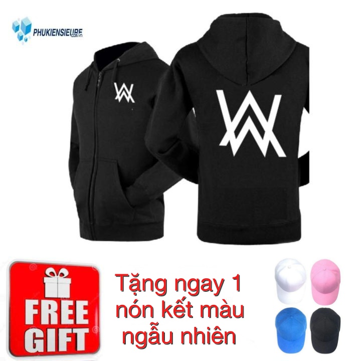 [HCM]Bộ Áo khoác thời trang Alan Walker  + Tặng kèm nón kết Alan Walker