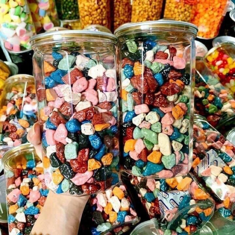 🍫 kẹo sỏi đá socola 🍫 hủ pet 500gr