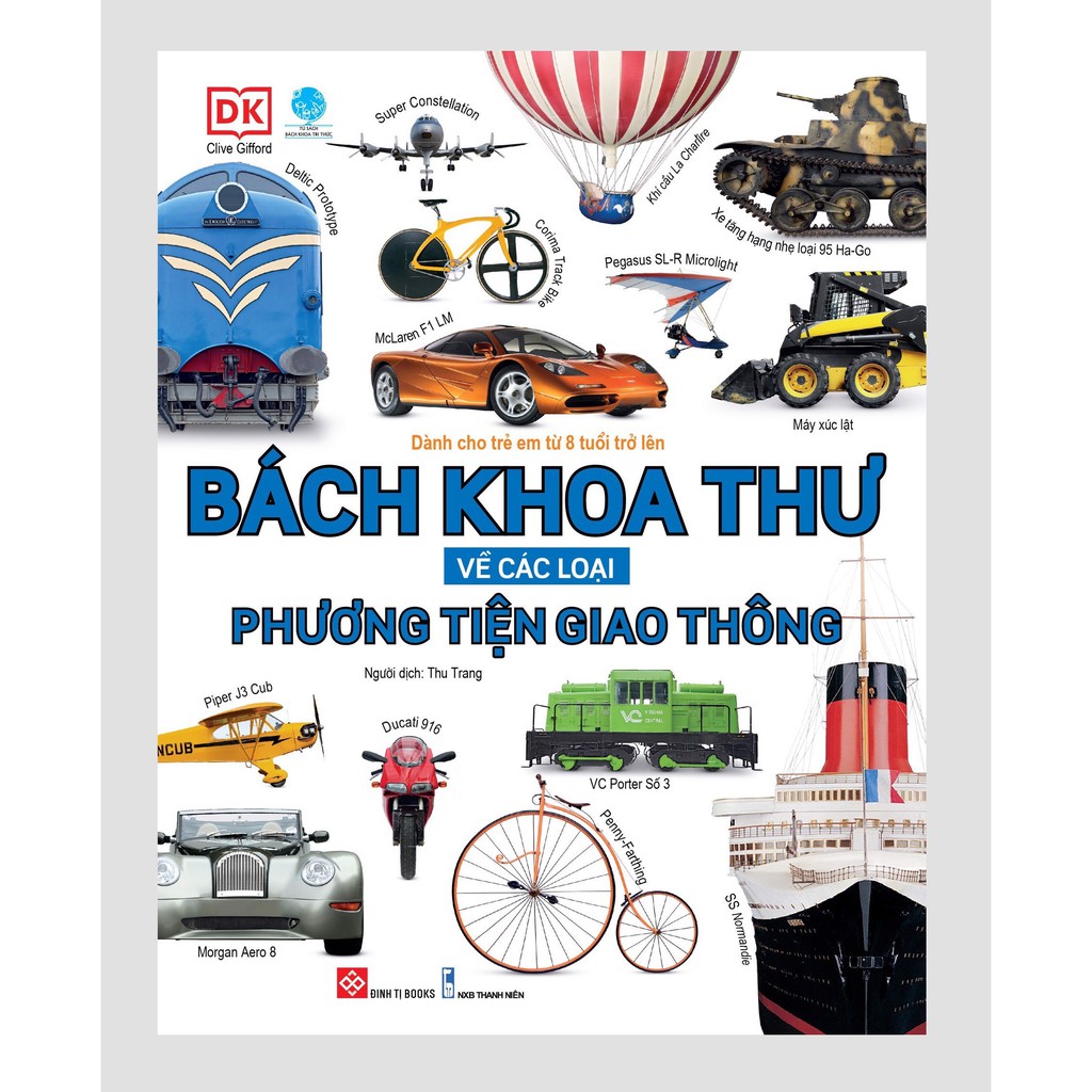 Sách - Bách khoa thư về các loại phương tiện giao thông