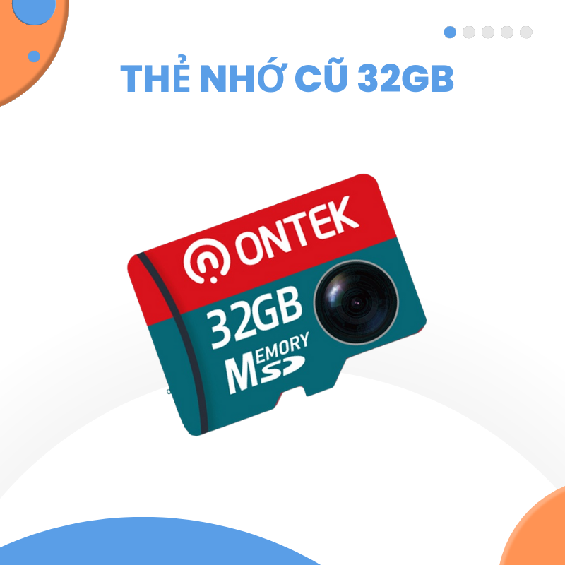 Thẻ nhớ cũ 32Gb đã sử dụng đã định dạng có thể dùng bình thường