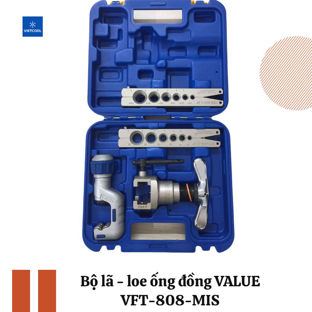 Bộ lã - loe ống đồng value model vft-808-mis