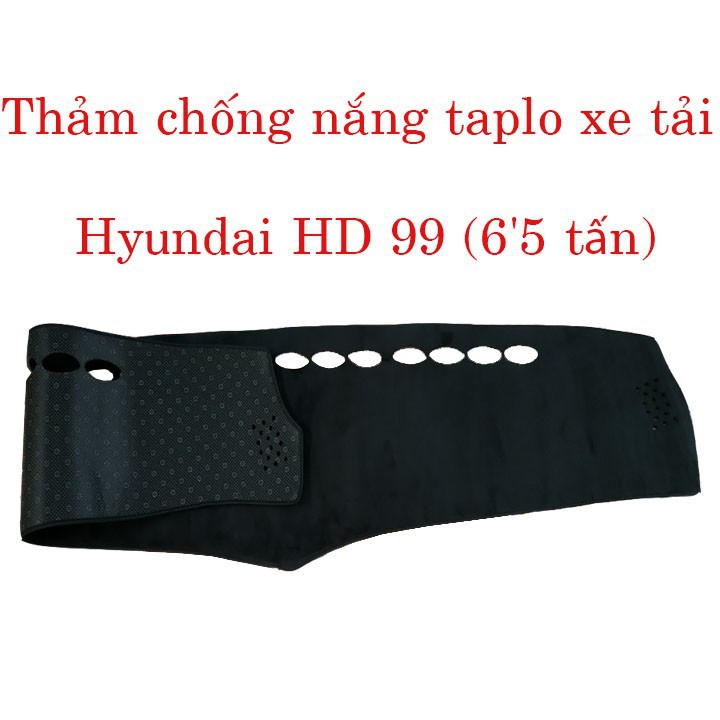 thảm chống nóng taplo xe tải huyndai HD 99 6.5 tấn