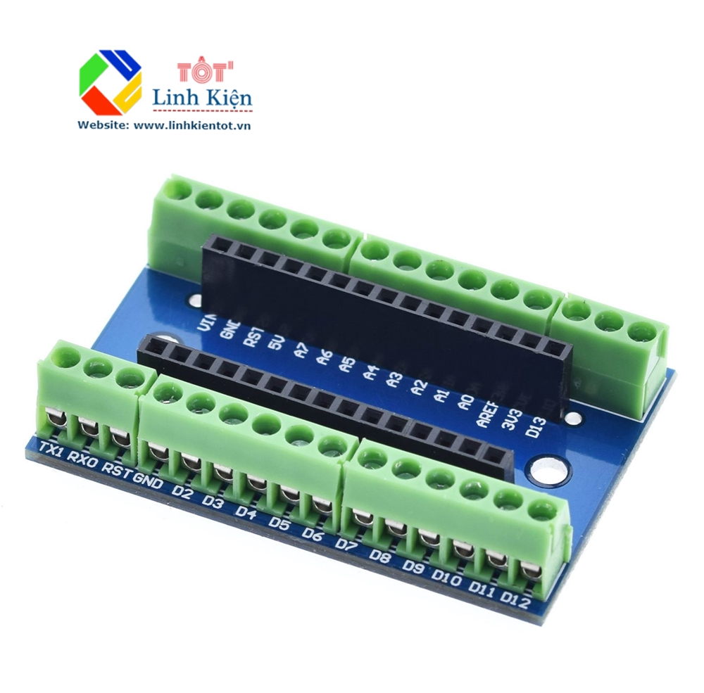 Shield IO Arduino Nano - Board Mở Rộng Chân Arduino Nano