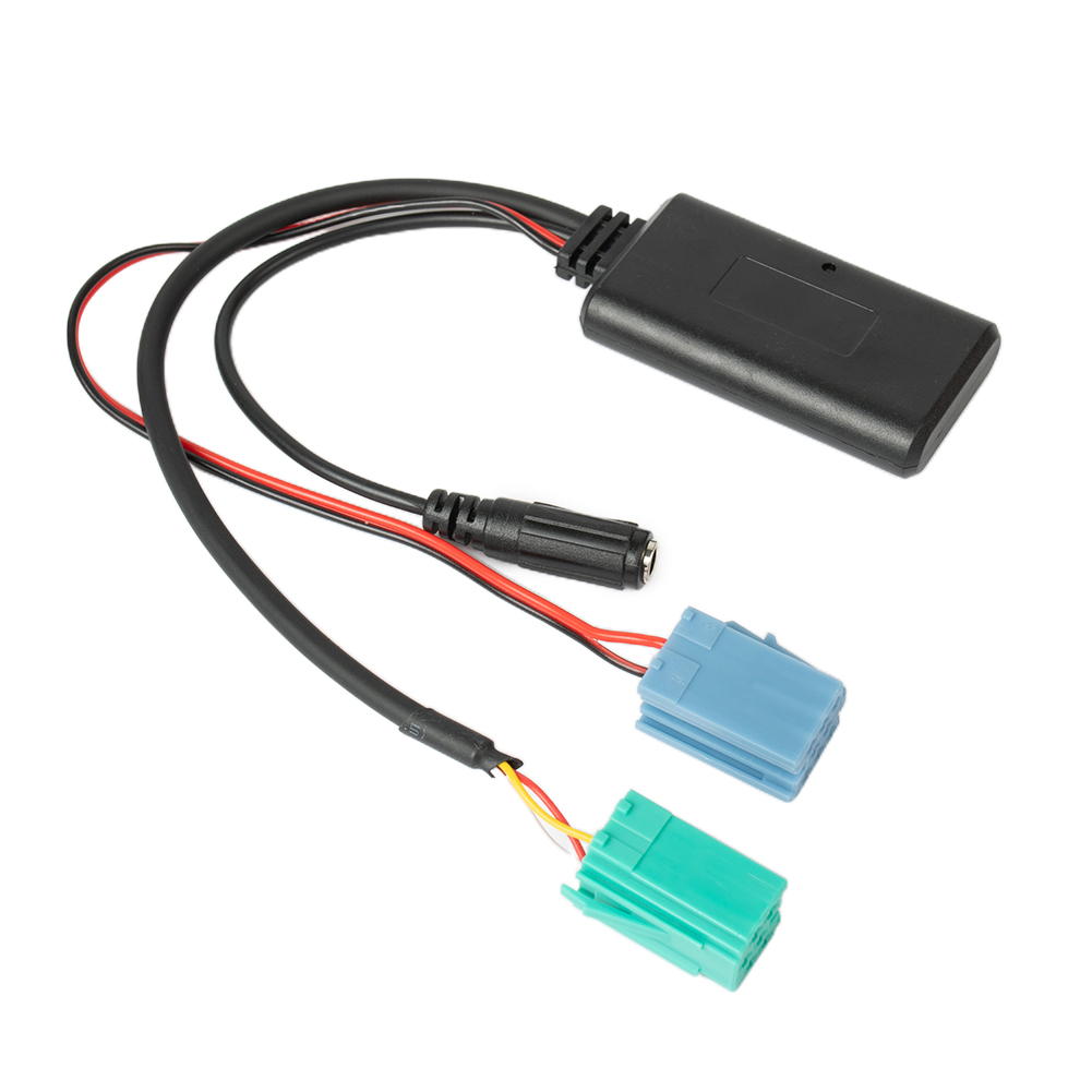 Xe Bluetooth 5.0 Stereo Âm Thanh AUX Đầu Vào Cáp Mini Cắm Cho Renault 2005-11 Xe Đài Phát Thanh Âm Thanh Âm Nhạc Thiết Bị Phụ Kiện