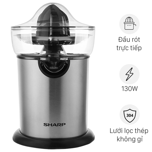 Máy vắt cam sharp ej-j130-st-chính hãng