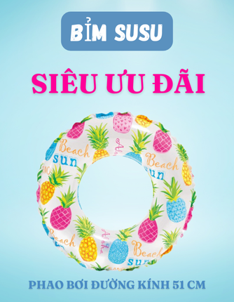 Phao bơi trẻ em - intex đường kính 51 cm