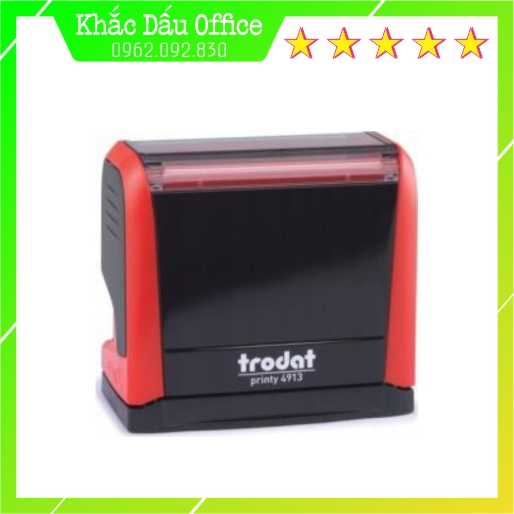 Khắc con dấu MST công ty, con dấu chữ ký dấu size trung cho văn phòng trodat loại tốt