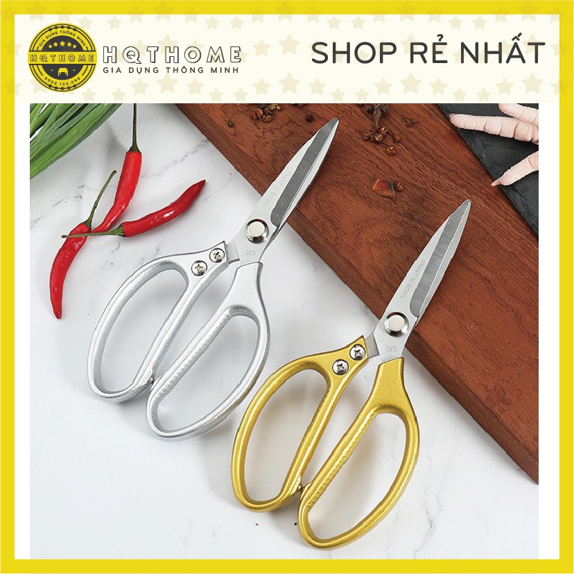 [SIÊU RẺ] Kéo Nhật Xịn Cao Cấp Lưỡi Thép Cứng Sắc Bén