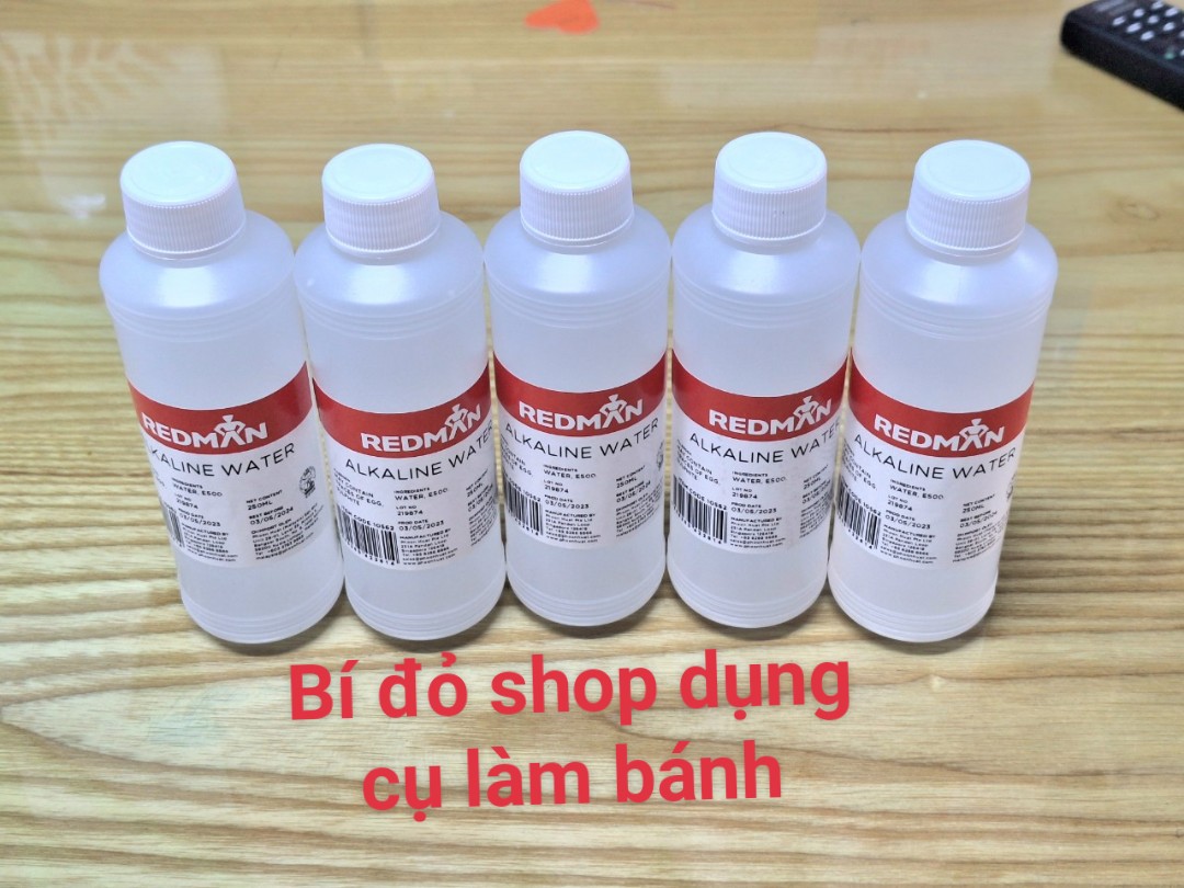 Nước tro tàu redman 250ml - bí đỏ shop dụng cụ làm bánh