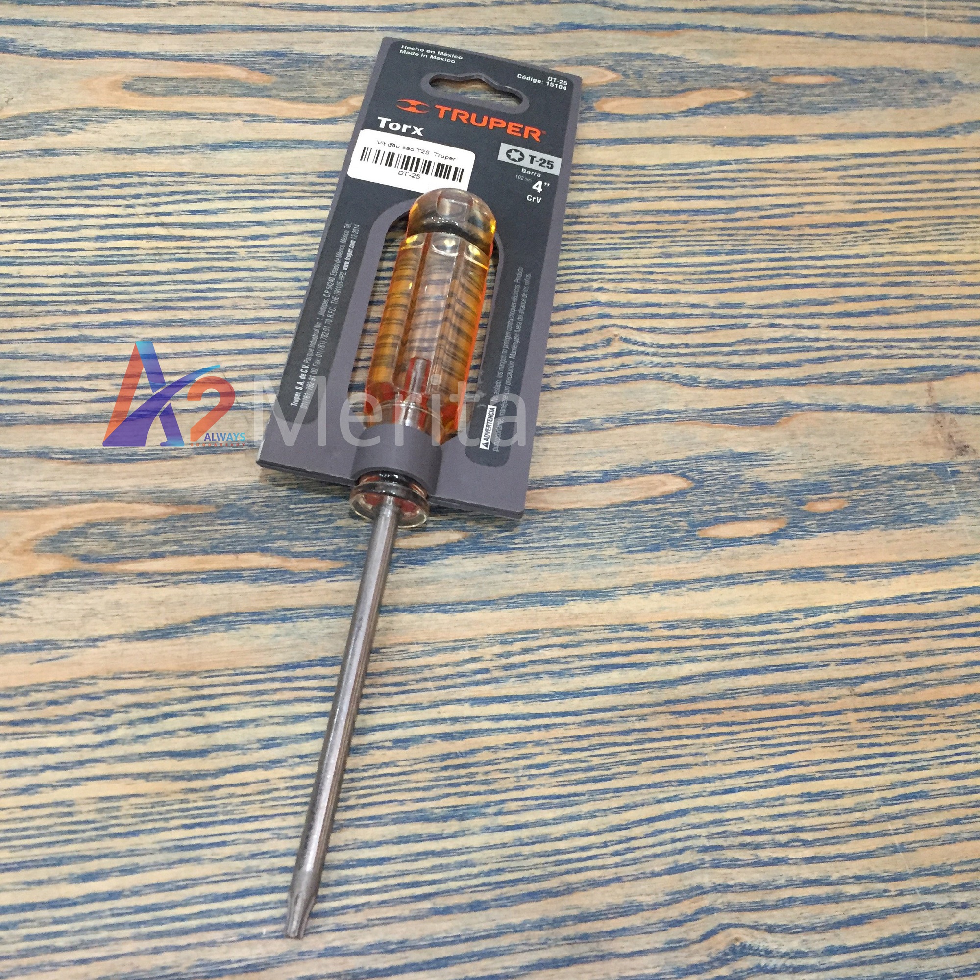 Tuốc nơ vít đầu sao t25 truper 15104