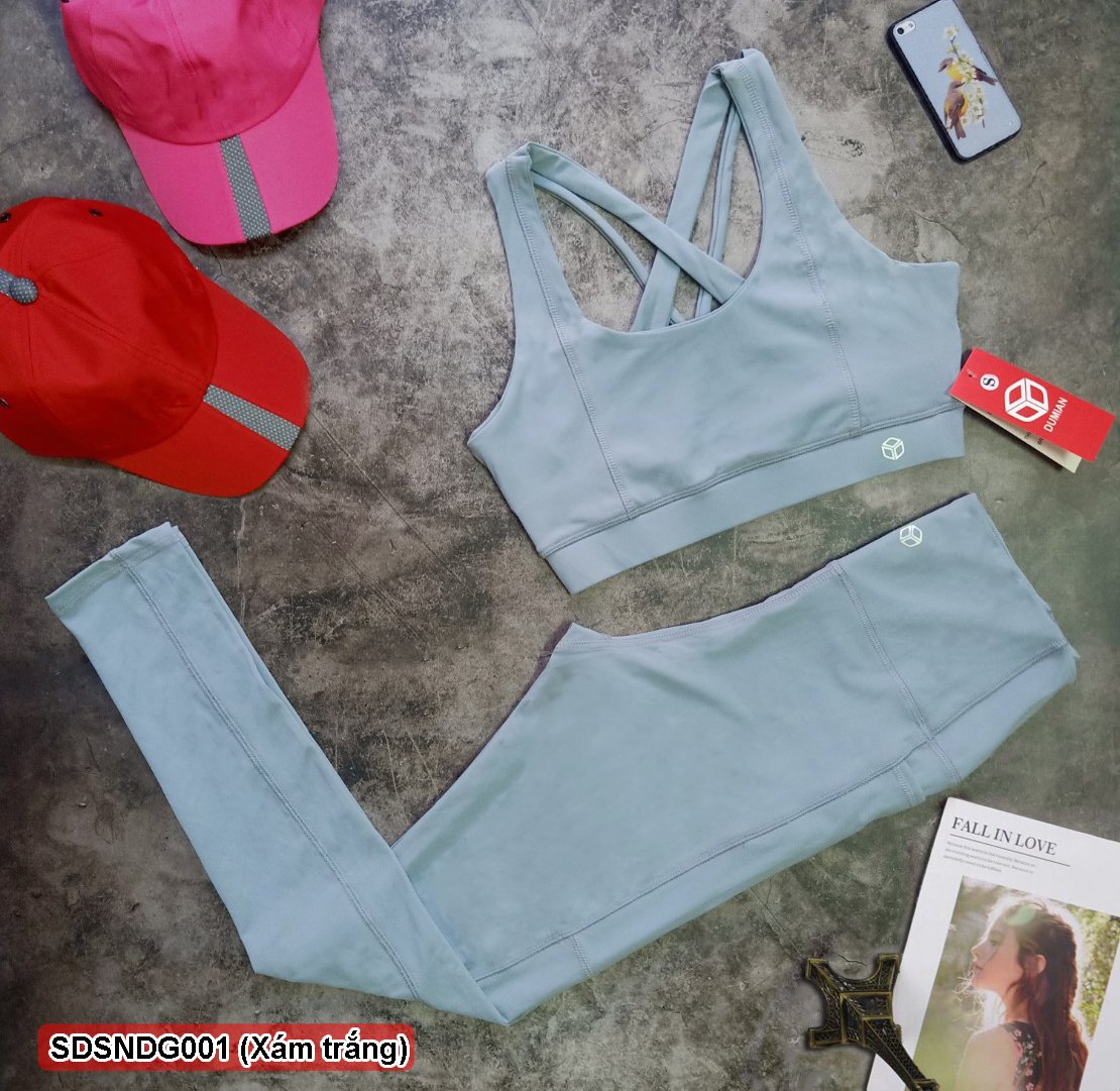 [HCM]Bộ Quần dài - áo Tập Gym Yoga Aerobic Thể Thao Nữ dài Kiểu dây đan chéo Phong Cách Thời Trang Co Giãn Tốt Thoải Mái