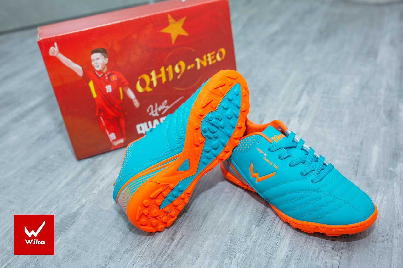 [Rẻ vô địch] [Chính hãng] Giày bóng đá Wika Quang Hải 19 cực đẹp