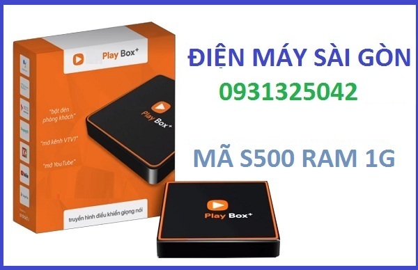 Fpt play box + 2021 android tv 10 model s500 bản 1gb điều khiển bằng giọn nói
