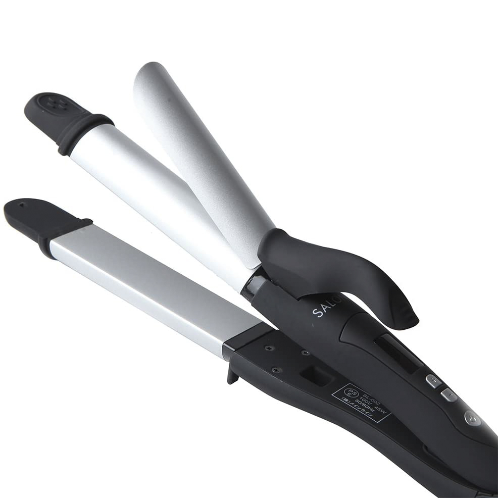 [Chính hãng] Máy duỗi thẳng và uốn tóc 2 trong 1 cao cấp Salonia 35mm Nhật Bản