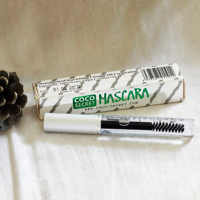 Mascara dầu dừa dưỡng mi Coco Secret – Dưỡng mi dày cong vút
