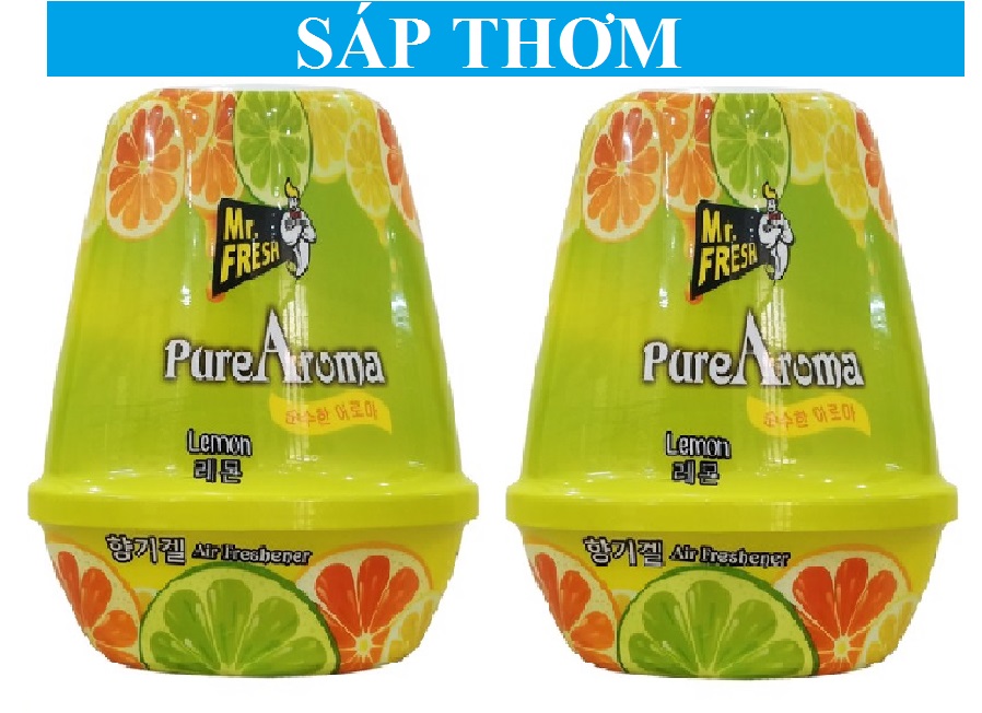 [HCM]Bộ 2 Sáp thơm phòng khử mùi ẩm mốc Pure Aroma Hàn Quốc BHKN195