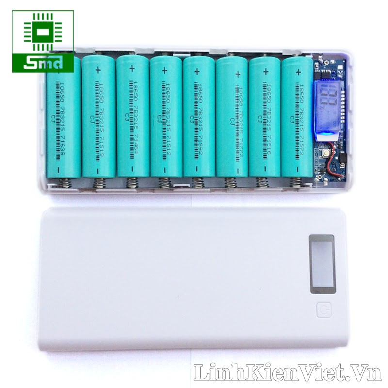 Box sạc dự phòng 8cell - Q1000