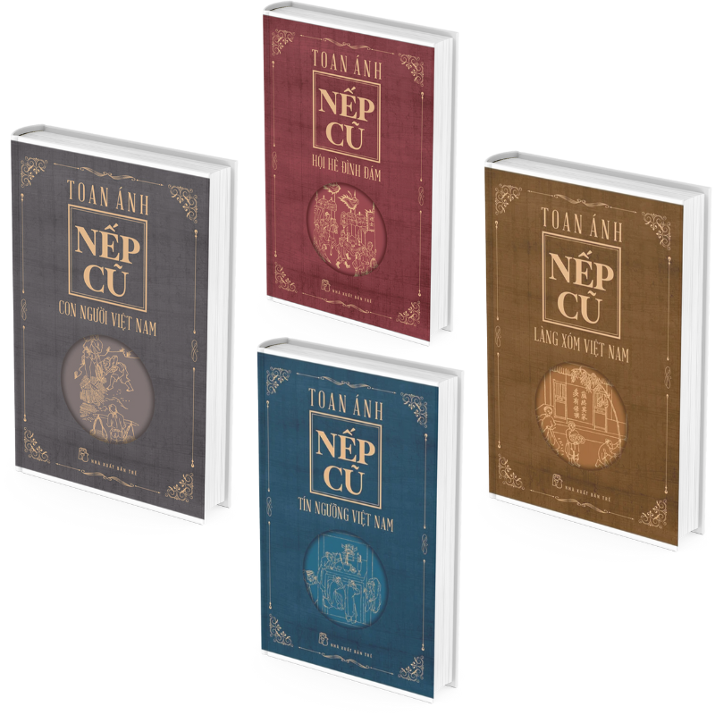 Sách combo 4 quyển nếp cũ - toan ánh