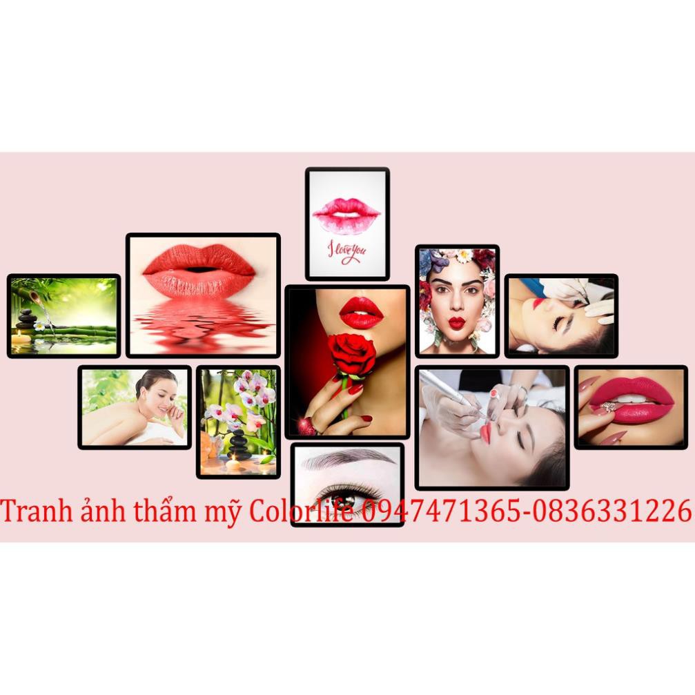 BỘ TRANH ẢNH SPA PHUN XĂM DÁN TƯỜNG TRANG TRÍ DECOR SPA PHUN XĂM ĐẸP NỔI BẬT 3D -CEO6 MOKOSA FL111 ÁNH DƯƠNG