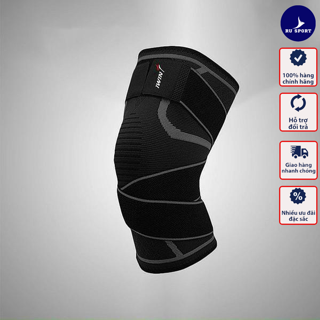 Bó đầu gối loại dán iwin keepa x cao cấp - quy cách 1 chiếc
