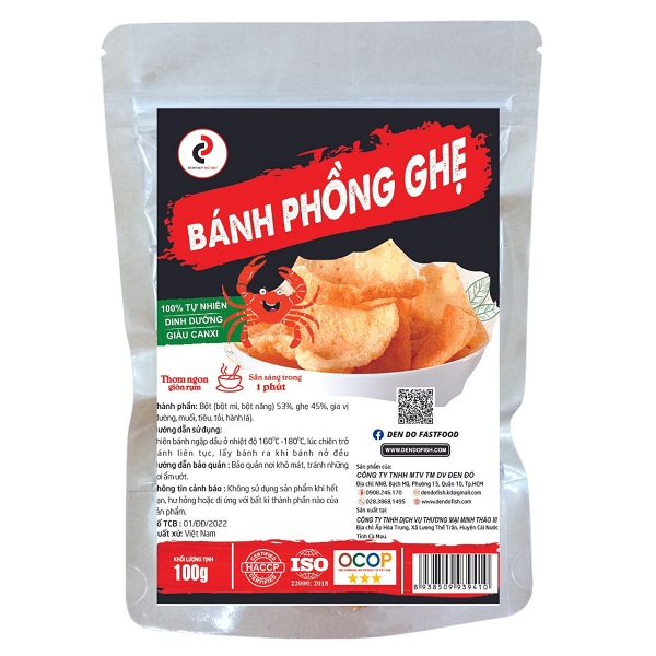 BÁNH PHỒNG GHẸ 100g