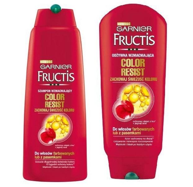 Dầu dầu gội xả cho tóc nhuộm Garnier Fructis Colour Resist 250mlx2