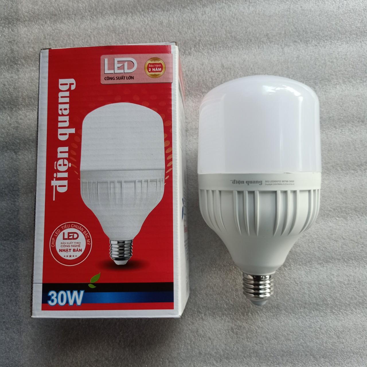 Bóng đèn led trụ chống ẩm 30W Điện Quang Model ĐQ LEDBU12 30765