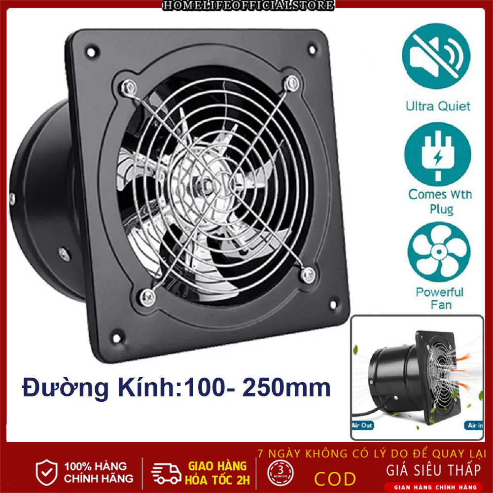 Quạt Hút Gió, Quạt Thông Gió , Hút Mùi Nhà Bếp , Nhà Vệ Sinh , Phòng Ngủ