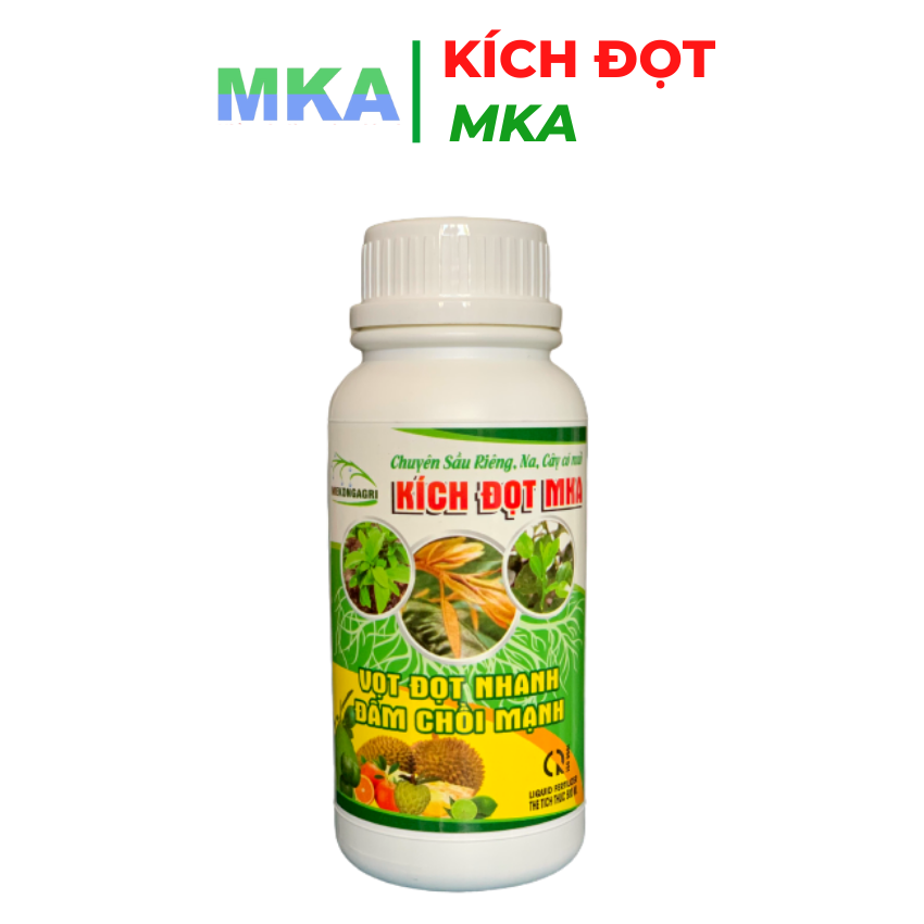 Phân bón lá kích đọt dưỡng cơi MKA Mekongagri chai 1 lít