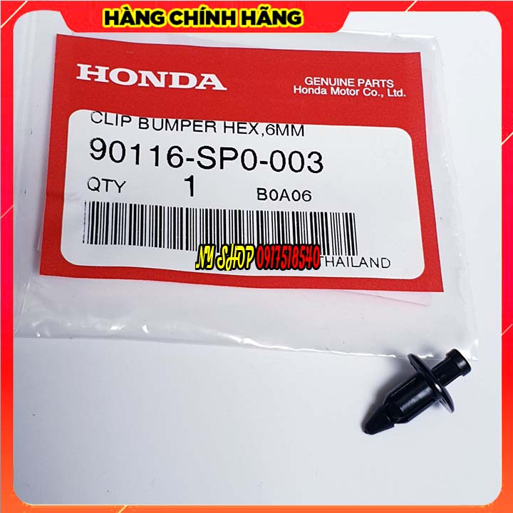 Chốt Gài - Vít Nhựa Bấm Honda Chính Hãng