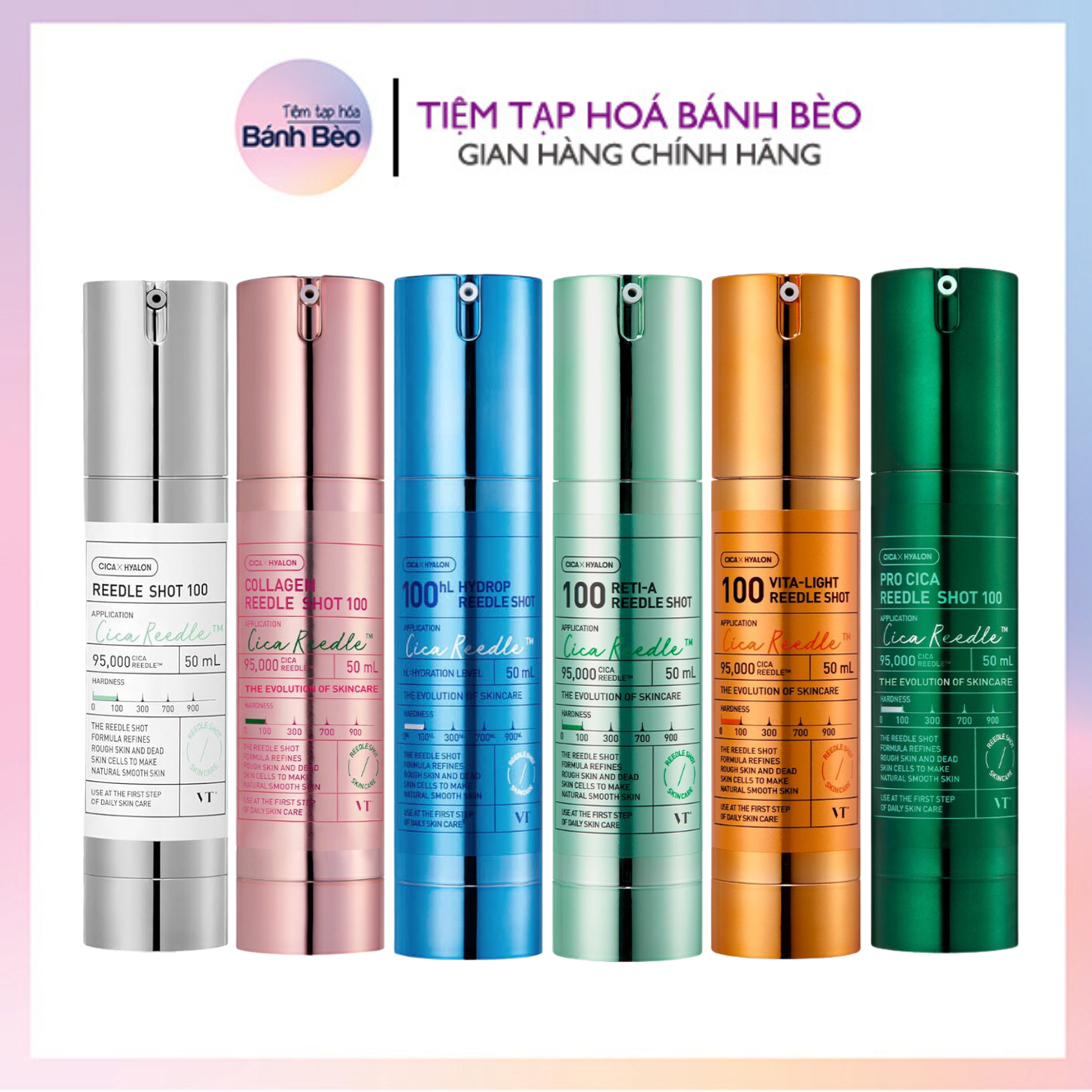 Tinh Chất Vi Kim VT COSMETICS REEDLE SHOT 100/300 50ML